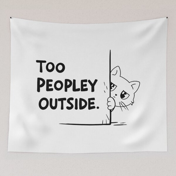 Item preview, Too Peopley Outside designed and sold by loobsart.