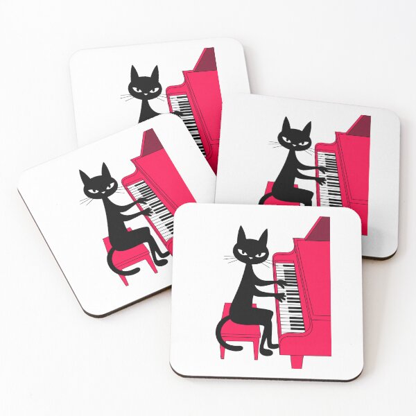 Item preview, Piano Cat Classic T-shirt designed and sold by PaulaArtworks.