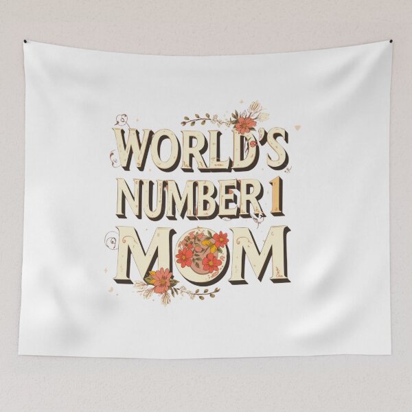 Item preview, Worlds number one mom  designed and sold by JosueShop101.