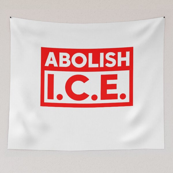 Item preview, Abolish ICE - Immigration Rights designed and sold by PixVib.
