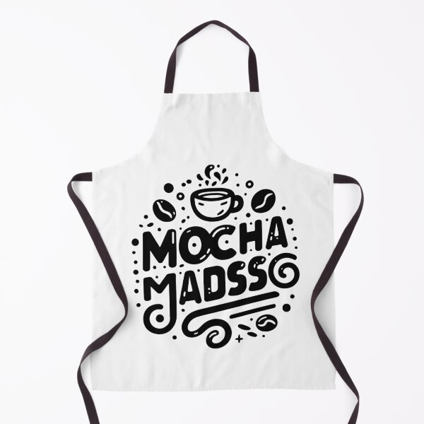 Item preview, Mocha Madness Coffee Quote Bold Typography Art designed and sold by Lulunza.