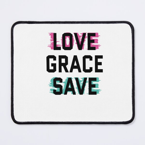 Item preview, Love Grace Save Modern Christian Design designed and sold by Sunniz.