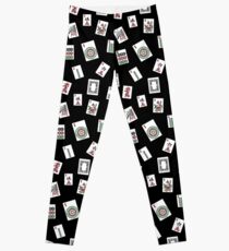 Black Mahjong Leggings