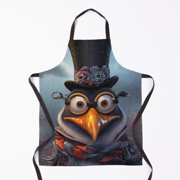 Item preview, Dapper Penguin in Top Hat designed and sold by Sillytoe.
