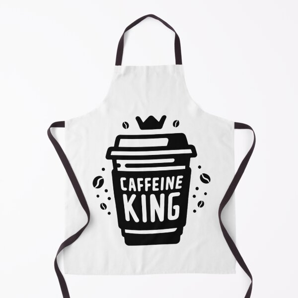 Item preview, Caffeine King Takeaway Coffee Cup Design designed and sold by Lulunza.