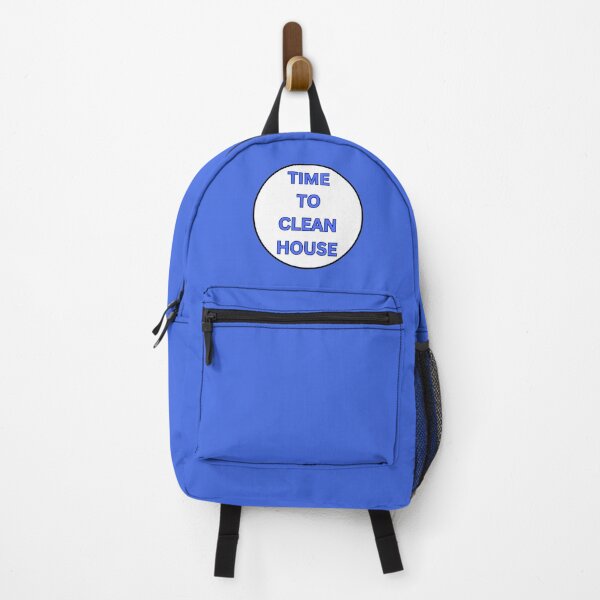 Item preview, TIME TO CLEAN HOUSE - BOLD BLUE TEXT designed and sold by DesignsRobby.