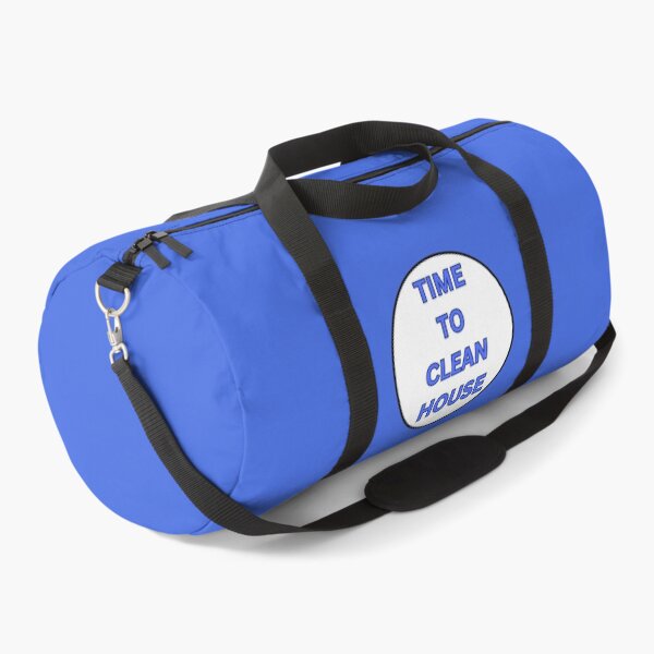 Item preview, TIME TO CLEAN HOUSE - BOLD BLUE TEXT designed and sold by DesignsRobby.