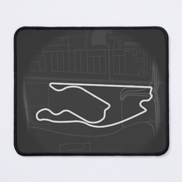 Item preview, Miami Street Circuit Map Poster Minimalist Race Track Art designed and sold by shopcanva.