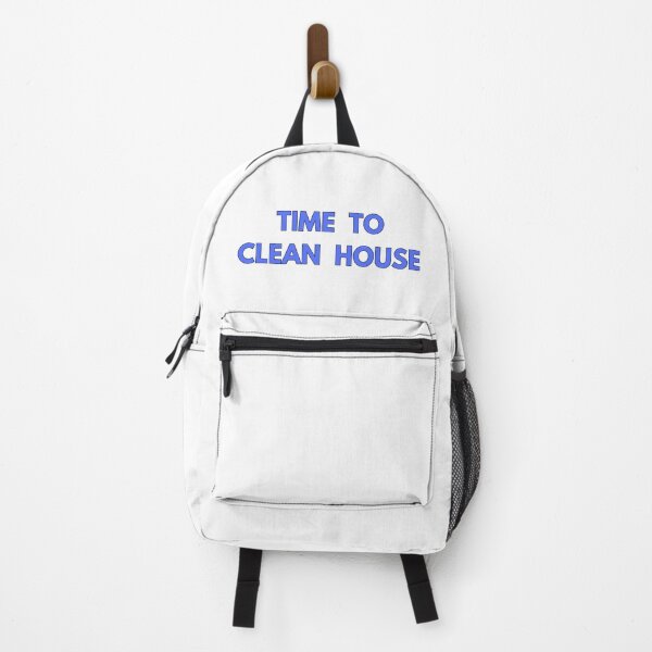 Item preview, TIME TO CLEAN HOUSE ~ BOLD BLUE TEXT designed and sold by DesignsRobby.
