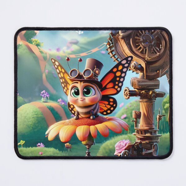Item preview, Steampunk Admiral Butterfly Explorer designed and sold by Sillytoe.