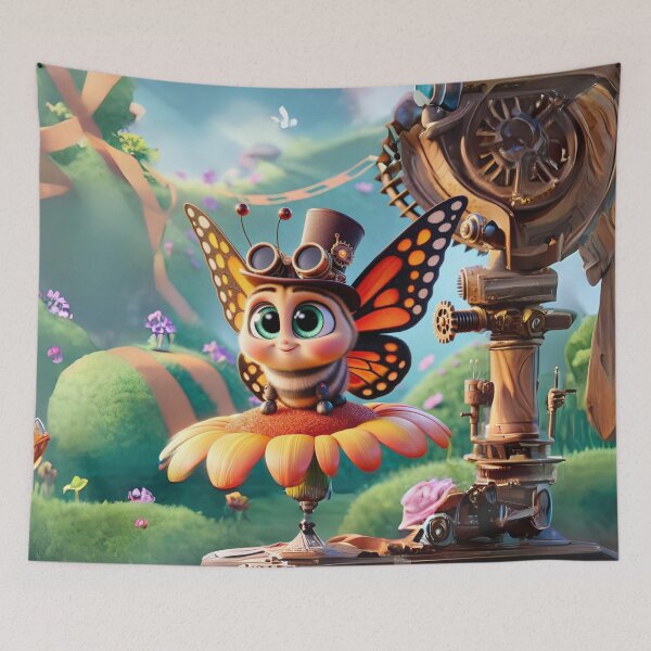 Item preview, Steampunk Admiral Butterfly Explorer designed and sold by Sillytoe.
