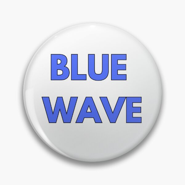Item preview, BLUE WAVE ~ BOLD BLUE TEXT designed and sold by DesignsRobby.