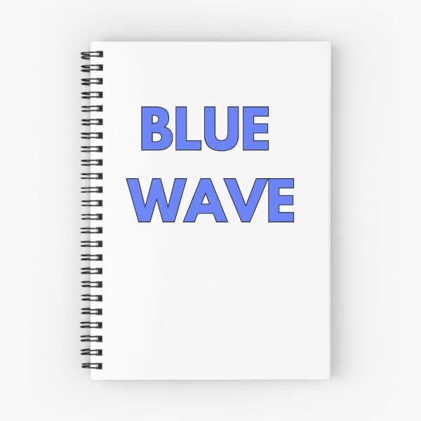 Item preview, BLUE WAVE ~ BOLD BLUE TEXT designed and sold by DesignsRobby.