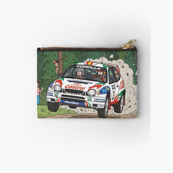 Item preview, Toyota Corolla WRC Cartoon designed and sold by Racing Art Store.