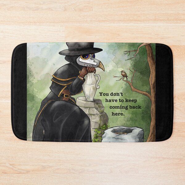 Item preview, "You don't have to keep coming back here." - Mabel's Mask designed and sold by Lauren Eldridge-Murray.