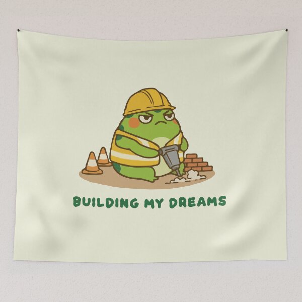 Item preview, Building My Dreams designed and sold by Gkinoki.