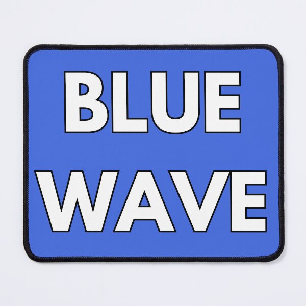 Item preview, BLUE WAVE ~ BOLD WHITE TEXT designed and sold by DesignsRobby.