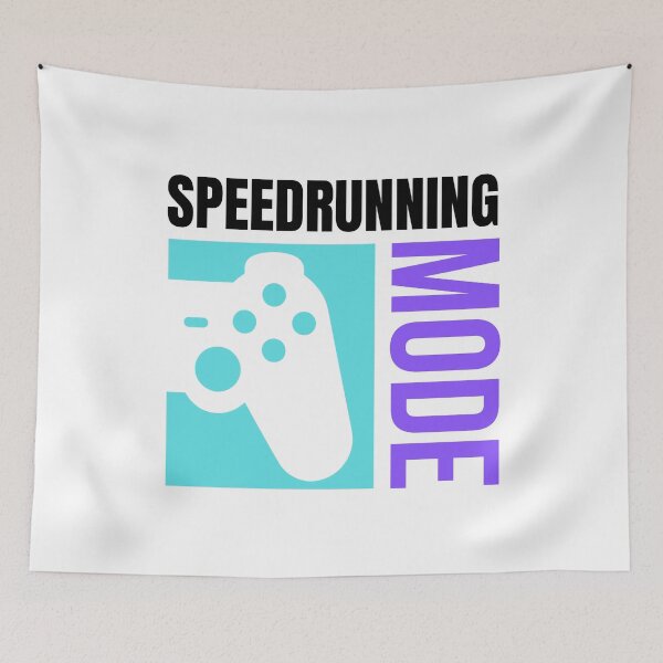 Item preview, Speedrunning Mode – Controller Graphic Modern Gaming Design designed and sold by PHRASEandSTYLE.