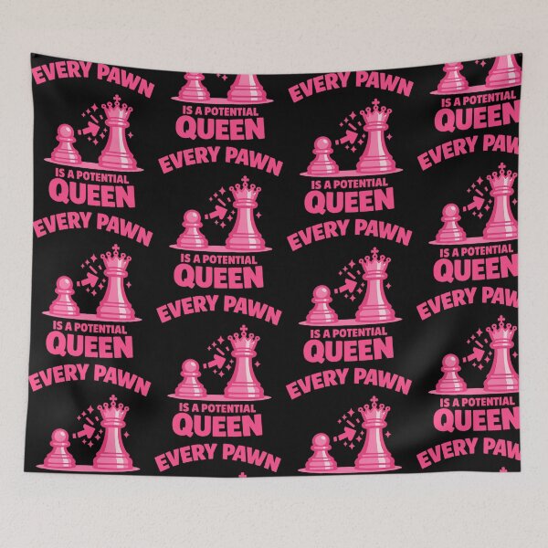Item preview, Every Pawn Is A Potential Queen Chess Motivation Design designed and sold by TeeTimeTreasure.