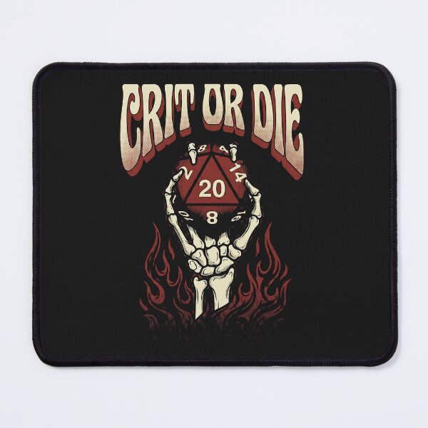 Item preview, Crit Or Die - Skeleton Hand RPG designed and sold by AdyKurniawan.
