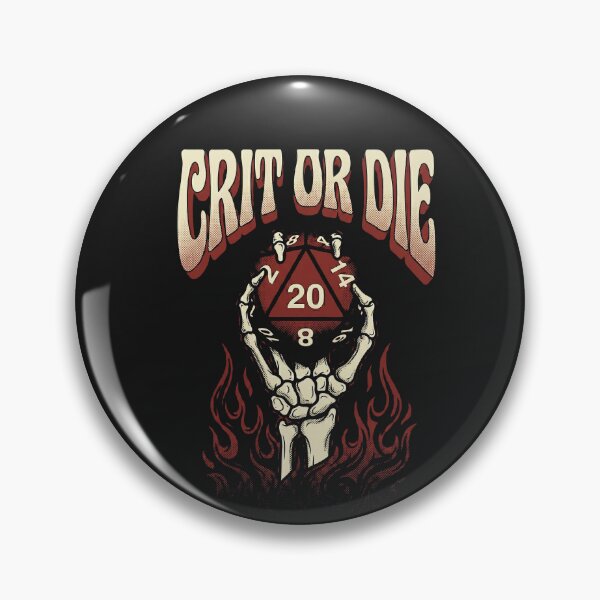 Item preview, Crit Or Die - Skeleton Hand RPG designed and sold by AdyKurniawan.