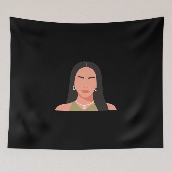 Item preview, Saweetie Illustration designed and sold by dsxclothing.