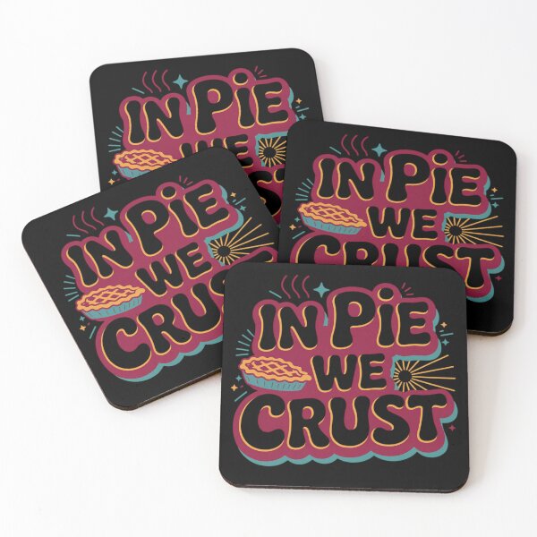 Item preview, In Pie We Crust Funny Baking Pun Patriotic Dessert Humor Art designed and sold by MagicSD Designs.