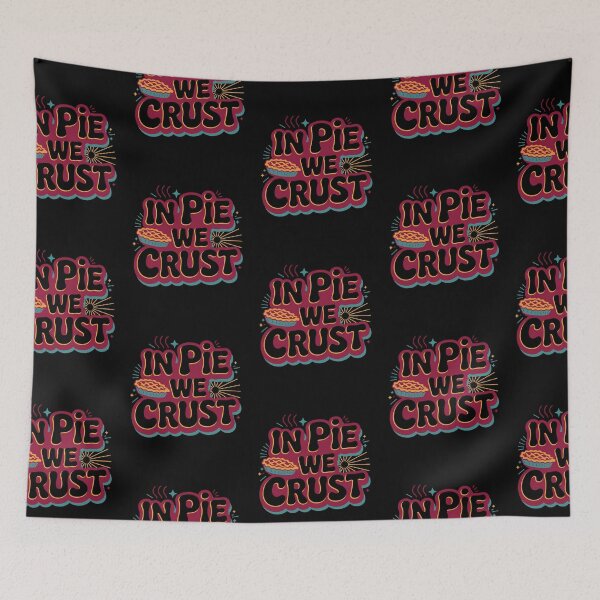 Item preview, In Pie We Crust Funny Baking Pun Patriotic Dessert Humor Art designed and sold by MagicSD Designs.