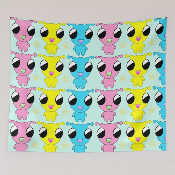 Item preview, Pastel Aliens designed and sold by OrangePostcards.