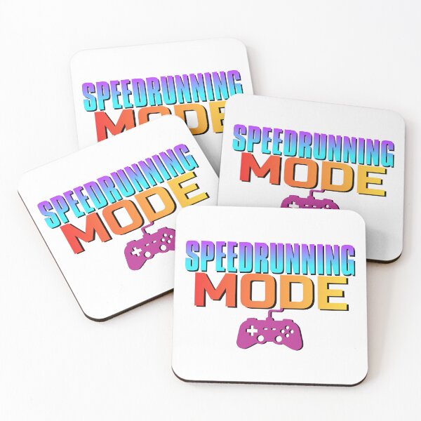 Item preview, Speedrunning Mode Gamer Design – Colorful Gaming Controller Graphic designed and sold by PHRASEandSTYLE.