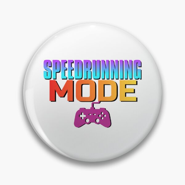 Item preview, Speedrunning Mode Gamer Design – Colorful Gaming Controller Graphic designed and sold by PHRASEandSTYLE.