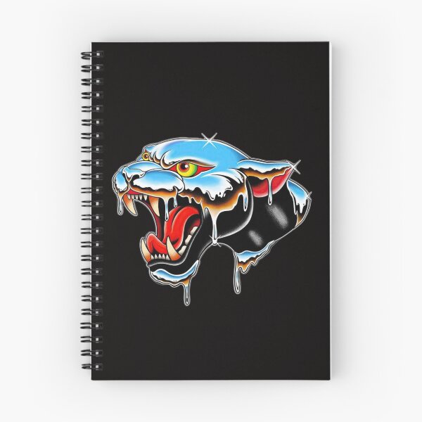 Item preview, Old School Panther Tatto - Blue Chrome Style designed and sold by VictorPrimo.