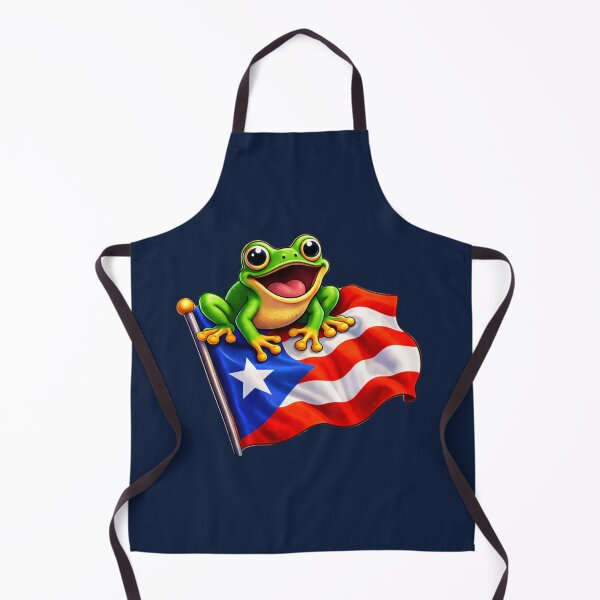 Item preview, Coquí Frog - Puerto Rico Flag designed and sold by Myra365Art.
