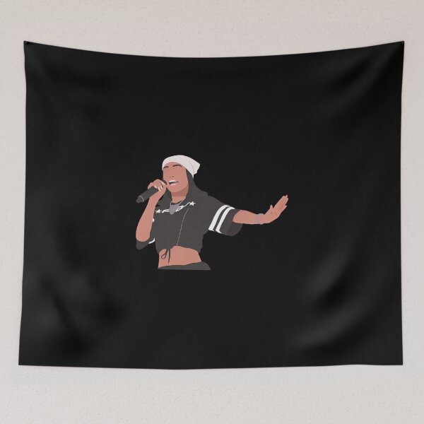 Item preview, Saweetie Illustration designed and sold by dsxclothing.