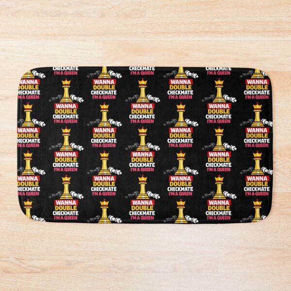 Item preview, Wanna Double Checkmate Im a Queen Chess Design designed and sold by TeeTimeTreasure.