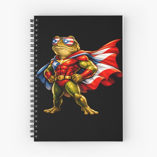 Item preview, Puerto Rican Superhero Coqui Frog designed and sold by JerdbordinShop.