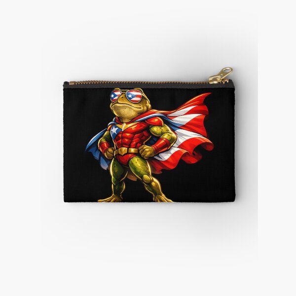 Item preview, Puerto Rican Superhero Coqui Frog designed and sold by JerdbordinShop.