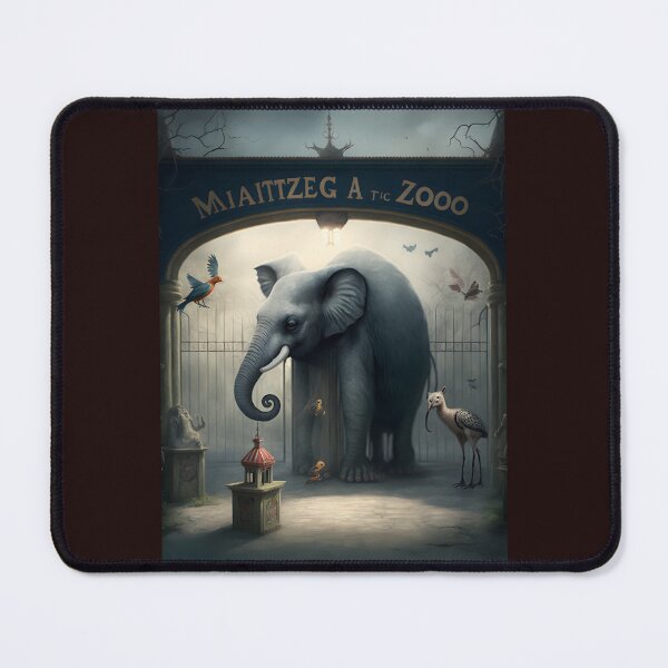 Item preview, Elephant from the Fantastic Zoo - Magical World Art designed and sold by Hipatye26.