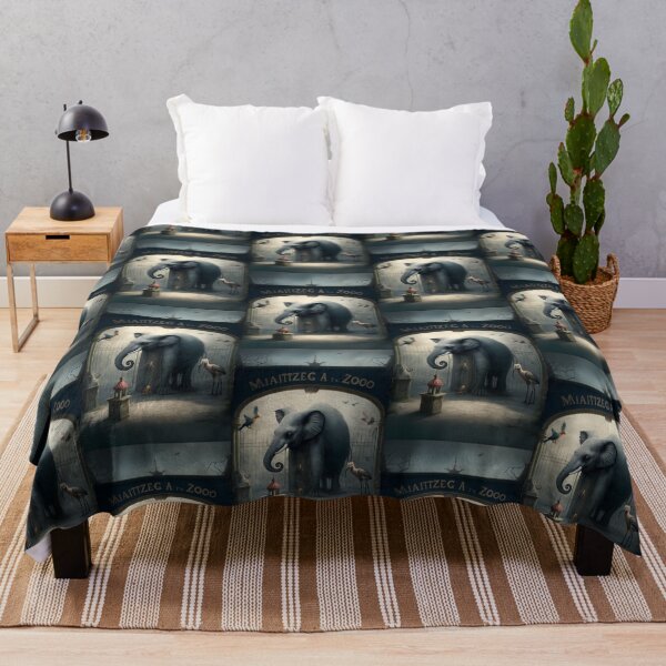 Item preview, Elephant from the Fantastic Zoo - Magical World Art designed and sold by Hipatye26.