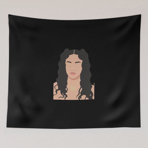 Item preview, Saweetie Illustration designed and sold by dsxclothing.
