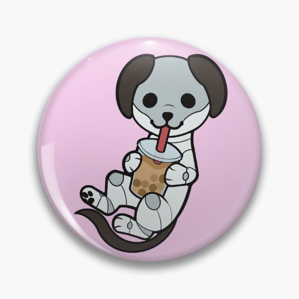 Item preview, Boba Drinking White ERS-1000 Aibo designed and sold by virtualpaws.