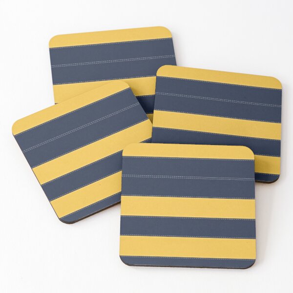 Item preview, Blue and yellow stripes  designed and sold by Roxburylane.