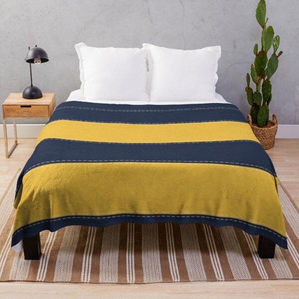 Item preview, Blue and yellow stripes designed and sold by Roxburylane.
