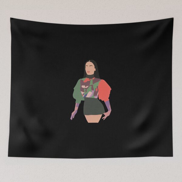Item preview, Saweetie Illustration designed and sold by dsxclothing.