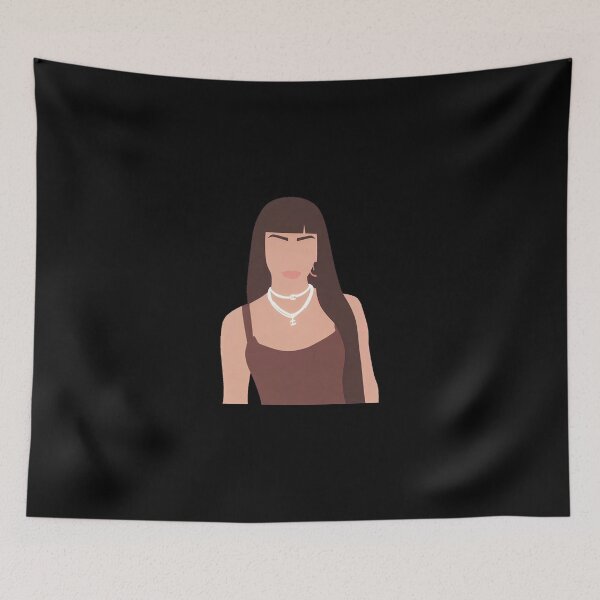 Item preview, Saweetie Illustration designed and sold by dsxclothing.