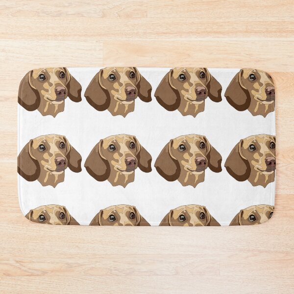 Item preview, Yellow Dachshund  designed and sold by LeahcarsArt.