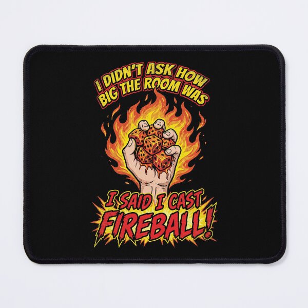Item preview, I Cast Fireball - TTRPG Wizard Humor designed and sold by AdyKurniawan.