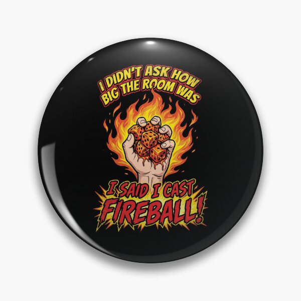 Item preview, I Cast Fireball - TTRPG Wizard Humor designed and sold by AdyKurniawan.