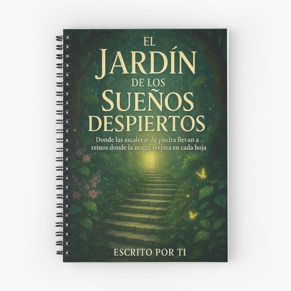 Item preview, Notebook of Awakened Dreams – Garden of Magic designed and sold by Anomaly 404 Error.