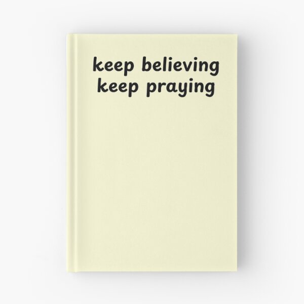 Item preview, Keep Believing Keep Praying Minimalist faith Design designed and sold by StillTrustingCo.